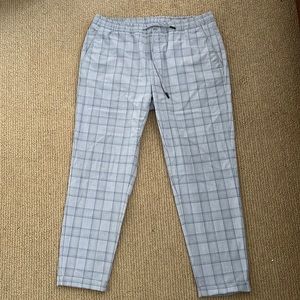 Zara Men’s XL Grey Checkered Pants